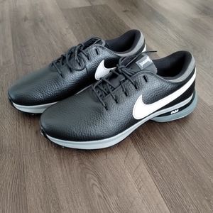 9 Nike Men's Air Zoom Victory Tour 3 Golf Shoes Black Iron Grey DV6798-010